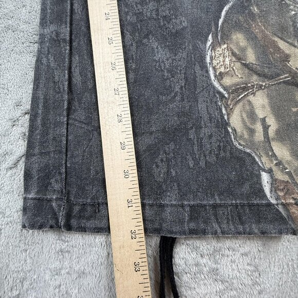 Mossy Oak Cargo Pants Mens Large 38x32 Camo Eclipse Hunting Outdoor Drawstring - Picture 15 of 16